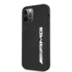AMG Silicone Big Logo vāciņš iPhone 12 Pro Max - melns