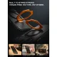 Чехол Supcase UB Grip Mag MagSafe для iPhone 18 Pro Max, черно-оранжевый