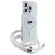 Karl Lagerfeld iPhone 16 Pro Max vāciņš Crossbody IML Karl Head MagSafe, caurspīdīgs