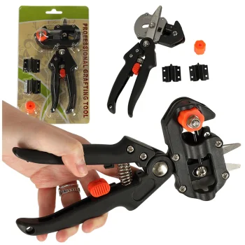 Grafting Pruning Shears for Trees and Shrubs with 3 Blades