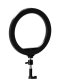 GLOW 10\" RGB LED Ring Light with Tripod, 10W