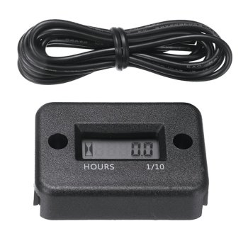Hour meter for operating time