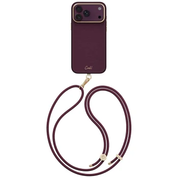 Vāciņš Uniq Coehl Mirelle Magnetic iPhone 18 Pro Max / 17 Pro Max, bordo