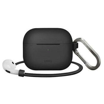 Apple Airpods 3 Gen. Silicone Uniq Etui Vencer Case Cover, Grey | Чехол Кейс Бампер Обложка