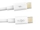 Fast Wall Charger 35W Dual Port USB-C and USB-A with Cable, White
