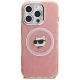 Karl Lagerfeld IML Choupette Head Logo MagSafe Case for iPhone 16 Pro Max, Pink