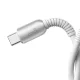 Joyroom S-A51 Cutting-Edge Series USB-A uz USB-C kabelis, 3A, 1.2m, Gaiši pelēks