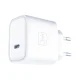 3mk Rayo 20W USB-C PD3.0 tīkla lādētājs ar 60W kabeli - Balts