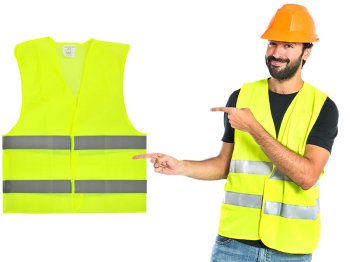 Gaismu Atstarojošā Aizsargveste, XL | Safety Visibility Reflective Vest