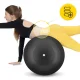 Гимнастический мяч 4FIZJO Peanut Air Ball 45 x 90 см, черный