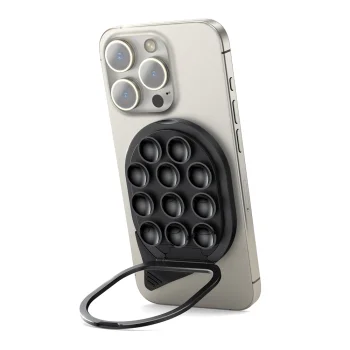 Joyroom JR-ZS418 MagSafe viedtālruņa turētājs ar statīvu un piesūcekņiem melns