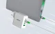 Сетевое зарядное устройство MOKiN PA0701 PD 140W GaN 2xUSB-C 1xUSB-A, белое