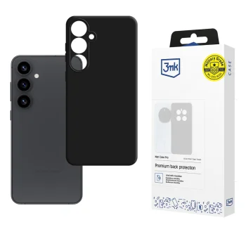 3mk Matt Case Pro vāciņš Samsung Galaxy S25+, matēti melns
