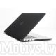 Apple MacBook Air 11\" 11.6\" A1370 A1465 Full Body (Front&Back) Snap-On Hard Shell Case Cover, black transparent