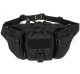 Universal Tactical Belt Waist Kidney Banana Bag 86 - 112 cm, Black