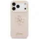 Guess Grained Big 4G & Stand Camera vāciņš iPhone 17 Pro Max, rozā