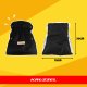 Kruzzel 00025814 Insulated Stroller Mittens, 2 Pcs, Black