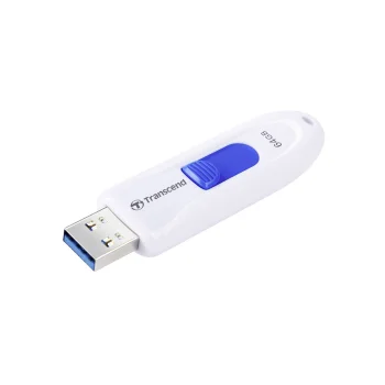 USB-флешка Transcend JetFlash 790 64 ГБ USB 3.1 Gen 1, белая