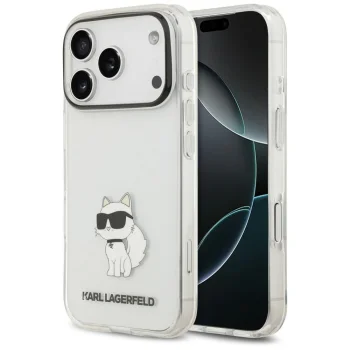 Karl Lagerfeld IML NFT Choupette ümbris iPhone 18 Pro / 17 Pro jaoks, läbipaistev
