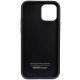 Чехол Audi Synthetic Leather для iPhone 12 / 12 Pro черный
