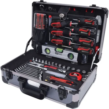 KS Tools 911.0665 3/8" Universal Tool Set, 165 Pieces in Aluminium Case