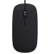 USB optiskā SLIM pele 1200 DPI, melna