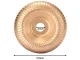 Koka frēzēšanas un slīpēšanas disks leņķa slīpmašīnai, 125 mm, zelta