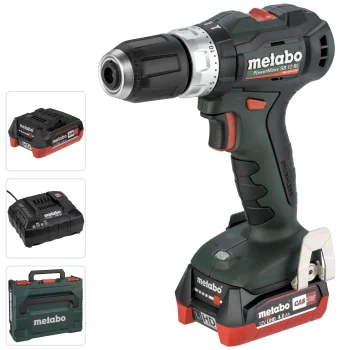 Metabo PowerMaxx SB 12 BL akulööktrell-kruvikeeraja, 2 × 4.0 Ah