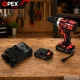 Аккумуляторная ударная дрель-шуруповерт OPEX TOOLS OPX28034 21V с набором