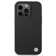 BMW iPhone 14 Pro Case Silicone Metal Logo, Black