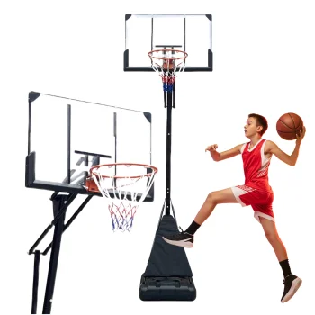 Regulējams brīvstāvošs basketbola grozs FALCON ROOKIE