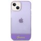 Guess Translucent Case for iPhone 14 Plus – Violet