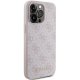 Guess 4G Metal Logo vāciņš Apple iPhone 15 Pro Max, Rozā