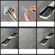 Sienas Plaukts Vannas Istabai un Virtuvei, Melns | Bathroom Shelf For Shower