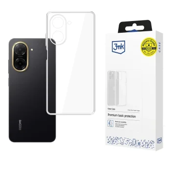 Xiaomi Redmi A5 4G 3MK Clear Case Cover, Transparent | Caurspīdīgs Silikona Vāciņš Maciņš Apvalks Bampers