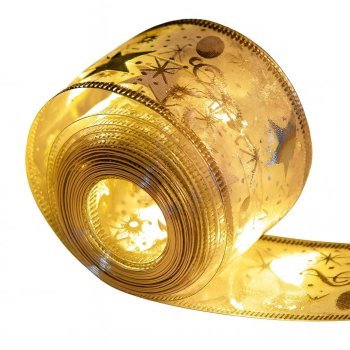 LED Ziemassvētku virtene lente 5m ar pulti DA523