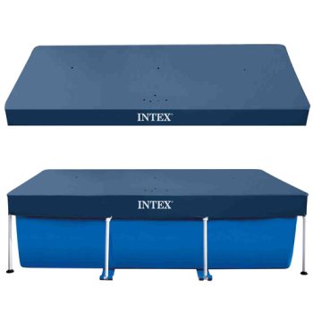 Intex baseina pārsegs 300 x 200 cm, tumši zils