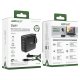 Быстрое зарядное устройство GaN UK 100W Power Delivery 3x USB-C 1x USB – чёрный