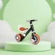 ECOTOYS 2-in-1 bērnu trīsritenis un balansa ritenis, melns