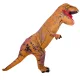 Piepūšamais dinozaura kostīms T-REX bērniem, 1.5–1.9 m, brūns