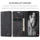 Samsung Galaxy A55 ( SM-A556B/DS ) CASEME Wallet Magnetic Leather Case Cover, Black | Чехол для...