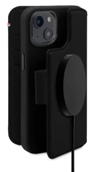 Decoded Leather Detachable Wallet for iPhone 14 Plus, Black
