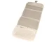 Foldable Travel Toiletry Bag with Hanging Hook, Beige