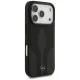 Чехол Mercedes для iPhone 17 Pro Leather The Move MagSafe, черный