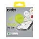 Поисковый трекер SBS Track My Circle для Apple Find My, зеленый