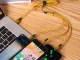 3-in-1 USB Charging Cable Type-C / Micro USB / Lightning 1.2m 2.1A, Gold