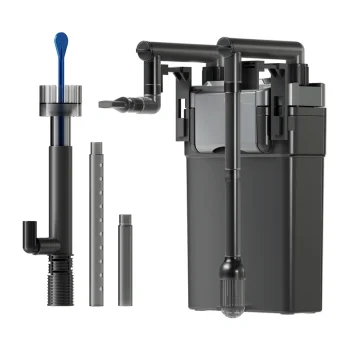 Piekaramais kaskādes akvārija filtrs SUNSUN HBL-801, 500 l/h, 6 W, melns