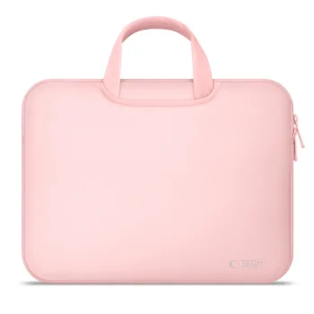 Tech-Protect neoprēna 13-14 klēpjdatora soma - rozā krāsā | Neoprene laptop bag pink