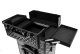 Grima koferis ar riteņiem, Melns | Beauty Trolley Makeup Suitcase