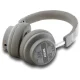 DKNY DKBHM2PCSHLE Bluetooth On-Ear Headphones, Beige Checkered Pattern